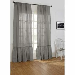 Cheapest 👍 Cottage Home Caprisa Linen Curtain Panel Ivory 💯 -Cottage Home Shop unnamed file 1009