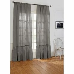 Cheapest 👍 Cottage Home Caprisa Linen Curtain Panel Ivory 💯 -Cottage Home Shop unnamed file 1011