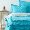 Cheap ⌛ Cottage Home Casey Teal Quilt 🛒