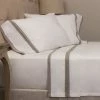 Best Pirce ❤️ Cottage Home Grey Banded Sheet Set 😉 -Cottage Home Shop unnamed file 1036