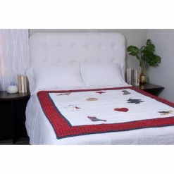 Buy ⌛ Cottage Home Winter Holiday Throw 🧨