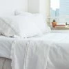 Brand new 🔥 Cottage Home Dain White Cotton Linen Sheet Set ⌛