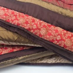 Cheap 🥰 Cottage Home Montgomery Holiday Vintage Quilted Throw 50x60 😀 -Cottage Home Shop unnamed file 1070