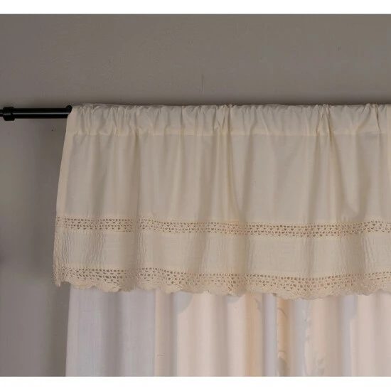 Best reviews of ❤️ Cottage Home Cotton Crochet Rod Pocket Valance White ✨ 7 Best reviews of ❤️ Cottage Home Cotton Crochet Rod Pocket Valance White ✨ - Image 5