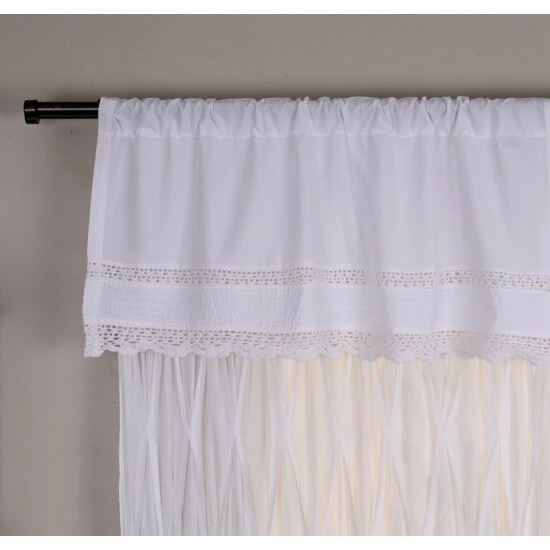 Best reviews of ❤️ Cottage Home Cotton Crochet Rod Pocket Valance White ✨ 8 Best reviews of ❤️ Cottage Home Cotton Crochet Rod Pocket Valance White ✨ - Image 6