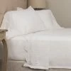 Best deal ❤️ Cottage Home Evelyn White Linen Crochet Sheet Set 💯