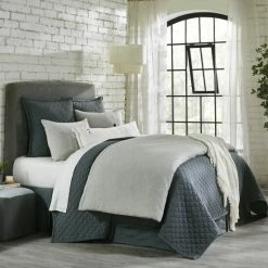 Best Sale 🔥 Cottage Home Kelley Grey Cotton Jacquard Duvet Cover Set 👏