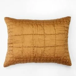 Brand new 😍 Cottage Home Cass Ochre Cotton Pillow Sham 💯