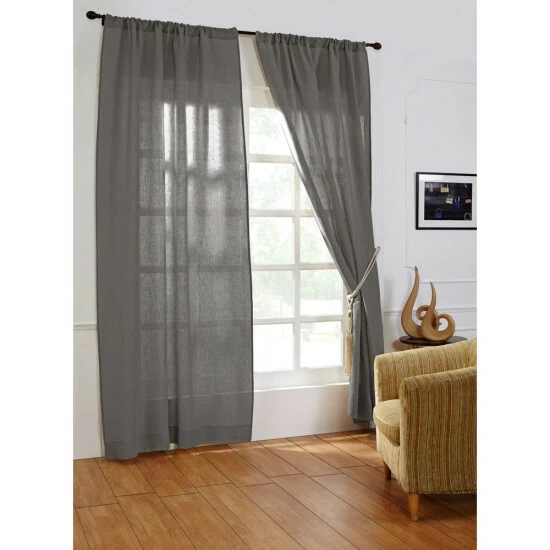 Best reviews of π Cottage Home Amara Linen Curtain Panel - 50 X 96 Inches - 50X96 Neutral Grey π― 6 Best reviews of π Cottage Home Amara Linen Curtain Panel - 50 X 96 Inches - 50X96 Neutral Grey π― - Image 4