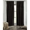 Coupon 🎁 Cottage Home Hanet Charcoal Cotton Velvet Curtain Panel 🛒 -Cottage Home Shop unnamed file 1143