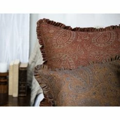 Flash Sale 💯 Cottage Home Multicolor Jamawar Euro Throw Pillow Cc668es-02 🔔 -Cottage Home Shop unnamed file 1147