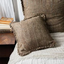 Flash Sale 💯 Cottage Home Multicolor Jamawar Euro Throw Pillow Cc668es-02 🔔 -Cottage Home Shop unnamed file 1148