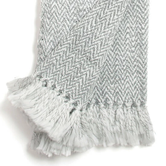 Brand new π Cottage Home Janice Herringbone Acrylic Throw π 5 Brand new π Cottage Home Janice Herringbone Acrylic Throw π - Image 3