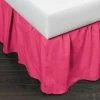 Budget 🤩 Cottage Home Brighton Hot Pink Cotton 24-inch Drop 3 Piece Tuck In Bed 👗 Skirt ✨ -Cottage Home Shop unnamed file 1182