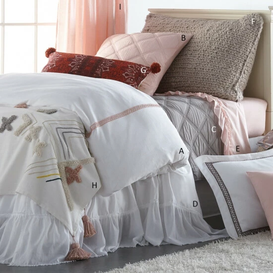 Cheapest π Cottage Home Phee Pink Cotton Duvet Cover Or Pillow Sham π₯ 3 Cheapest π Cottage Home Phee Pink Cotton Duvet Cover Or Pillow Sham π₯