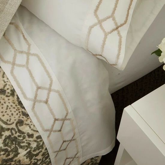 Hot Sale π Cottage Home Kutcer Ivory Oyster Cotton Modal Sheet Set π 4 Hot Sale π Cottage Home Kutcer Ivory Oyster Cotton Modal Sheet Set π - Image 2