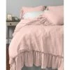 Best deal ⌛ Cottage Home Chase Pink Linen Single Duvet Cover 👏