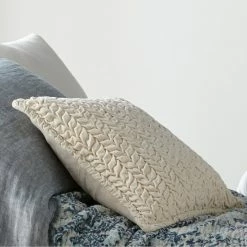 Outlet ✨ Cottage Home Allie Ivory Cotton Velvet Decorative Throw Pillow 😍 -Cottage Home Shop unnamed file 1267