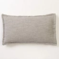 Best reviews of 🎉 Cottage Home Rodian Cotton Lumbar Pillow Indigo 🤩
