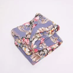 New 🔔 Cottage Home Lenna Multicolor Cotton Quilt Blue 🤩