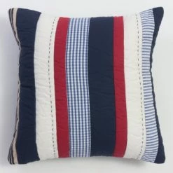 Flash Sale ✨ Cottage Home Romi Multicolor Cotton Striped Throw Pillow 🔔