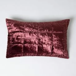 Brand new 🧨 Cottage Home Grednar Merlot Cotton Velvet Quilt Or Pillow Sham 🌟 -Cottage Home Shop unnamed file 1396