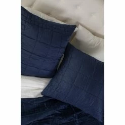 Discount 👍 Cottage Home Caper Blue Viscose Cotton Blend Quilt Set ⌛ -Cottage Home Shop unnamed file 1401