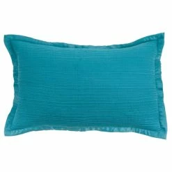 Best Pirce 💯 Cottage Home Christie Peacock Blue Viscose & Cotton Quilt Or Pillow Sham ⭐ -Cottage Home Shop unnamed file 1440