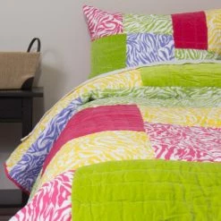 Coupon ⌛ Cottage Home Zaidee Cotton Patchwork Quilt 🧨