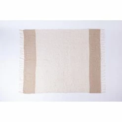 Best deal 🔔 Cottage Home Natural Color Cotton Eli Throw 😀 -Cottage Home Shop unnamed file 1488