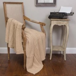Outlet 🛒 Cottage Home Kimberly Honey Wool Throw 😉 -Cottage Home Shop unnamed file 1500