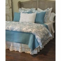 Budget 🤩 Cottage Home Iven Contemporary Cotton Quilt Turquoise 👍 -Cottage Home Shop unnamed file 1505