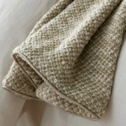 Deals ⌛ Cottage Home Zenro Cotton 70 X 80 Inch Super Throw Blanket Vintage Rose 👏