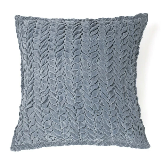 Outlet β€οΈ Cottage Home Allie Grey Khaki Light Blue Cotton Decorative Throw Pillow π 6 Outlet β€οΈ Cottage Home Allie Grey Khaki Light Blue Cotton Decorative Throw Pillow π - Image 4