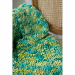 Best Pirce 🛒 Cottage Home Maddison Wool Acrylic Blend Throw Blanket Sunset 😀 -Cottage Home Shop unnamed file 1579