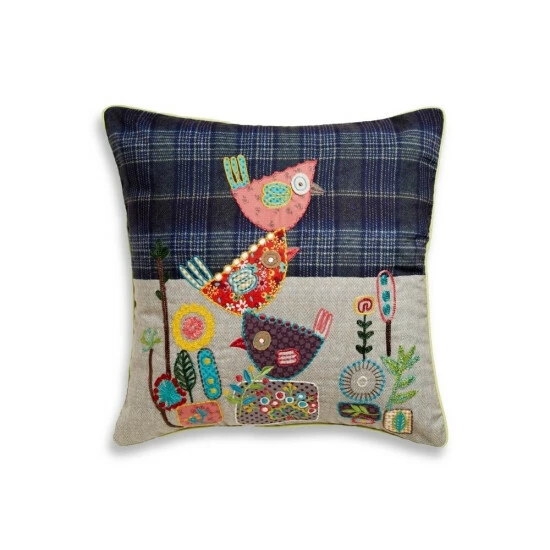Brand new ❤️ Cottage Home Cotton Home Birdie Stack Cotton 18 Inch Throw Pillow 🧨 3 Brand new ❤️ Cottage Home Cotton Home Birdie Stack Cotton 18 Inch Throw Pillow 🧨