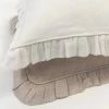 Flash Sale 🎉 Cottage Home Kaya Ruffled Cotton/ Linen 66 X 88 Day Bed White 💯