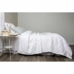 Best Pirce 🎉 Cottage Home Kenlee White Cotton Quilt Or Pillow Sham 🔔