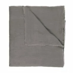 Outlet ✔️ Cottage Home Brisben Ash Grey Linen Duvet Cover Or Pillow Sham 🌟