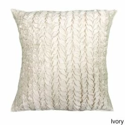 Best Pirce 👍 Cottage Home Gianna Quilted 18-inch Silk Decorative Pillow Beige ✔️ -Cottage Home Shop unnamed file 1650