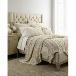 Discount ❤️ Cottage Home Chima Cotton Natural Knitted Coverlet 😉 -Cottage Home Shop unnamed file 1673