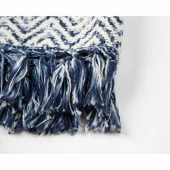 Best Sale 🌟 Cottage Home Colee Indigo Cotton Acrylic Throw 👏 -Cottage Home Shop unnamed file 1680