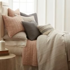 Hot Sale 🥰 Cottage Home Elissa Pink Cotton Quilt Or Pillow Sham 👍