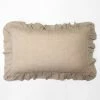 Wholesale 🔔 Cottage Home Bentley Linen Lumbar Throw Accent Pillow Pink 🛒