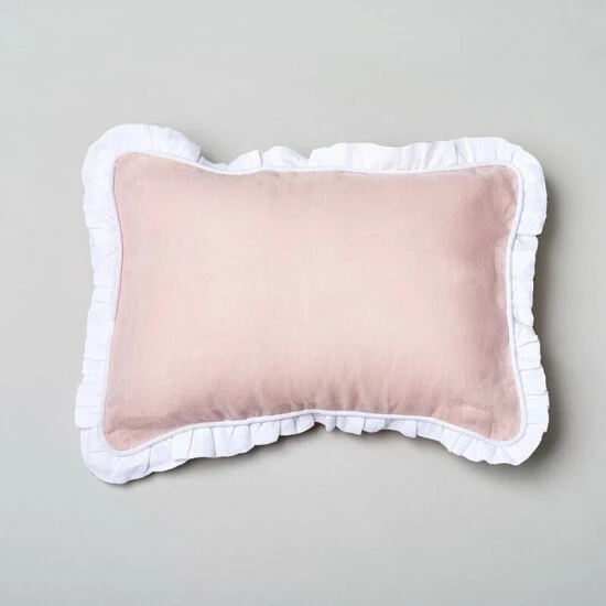 Best Pirce π Cottage Home Capree Petal Pink Linen 12 X 16 Lumbar Pillow β€οΈ 3 Best Pirce π Cottage Home Capree Petal Pink Linen 12 X 16 Lumbar Pillow β€οΈ