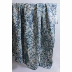 Promo 🤩 Cottage Home Lina Cotton Linen Peacock Quilt ⌛ -Cottage Home Shop unnamed file 1799