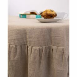 Top 10 🎁 Cottage Home French Ruffle Linen Round Tablecloth ⌛ -Cottage Home Shop unnamed file 1813