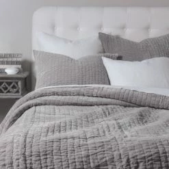 Buy ⭐ Cottage Home Evan Silver Quilt 🔔