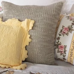 Deals 💯 Cottage Home Dane Throw Pillow Oyster 🎁