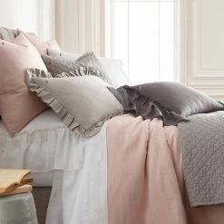 Best Pirce ✔️ Cottage Home Wacissa Grey Linen Quilt 🤩